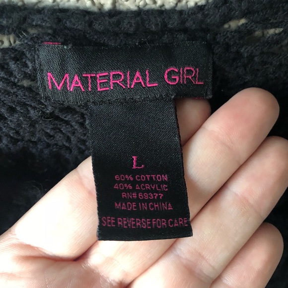 Black crochet top - Picture 3 of 4